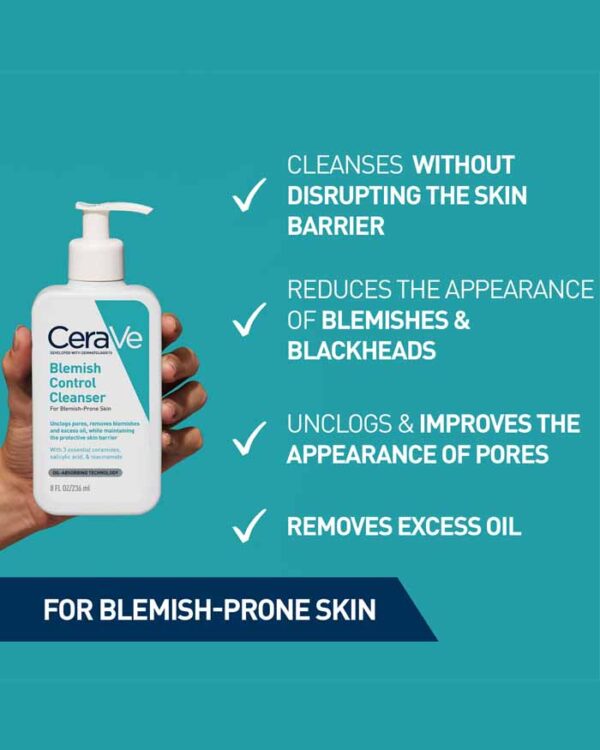 Cerave Blemish Control Cleanser - Image 3