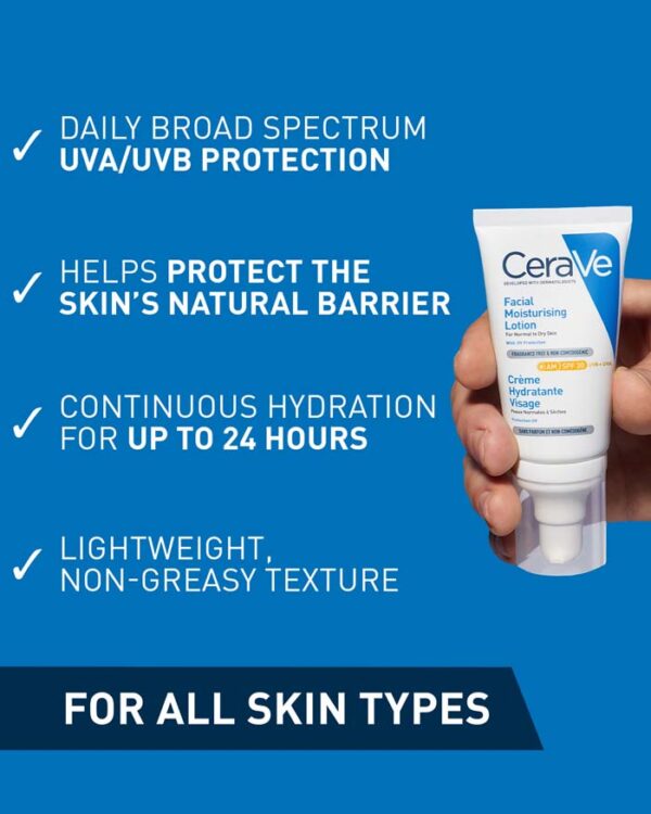 AM Facial Daily Moisturising Lotion with SPF 30 - Image 4