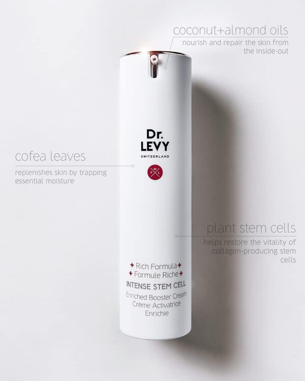 Dr. LEVY Enriched Booster Cream (50ml) | ArganCellActiv® complex | Vitamins A+C+E - Image 2