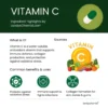 HealthAid Vitamin C 1000mg Effervescent Orange Flavour, 20 Tablets - Image 3